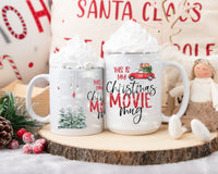 Christmas Movie Mug, Hallmark, Coffee, Hot Chocolate, Movies, Christmas - TheLifeTeeCo