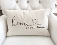 Home Sweet Home, Pillow, Farmhouse Pillow, Farmhouse Decor, Rustic Decor - TheLifeTeeCo