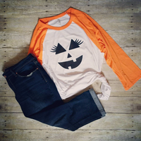 Halloween Shirt for Women, Costume, Jack O Lantern Shirt, Halloween Graphic Tee, Ladies Halloween Shirt, Cute Halloween Shirt - TheLifeTeeCo