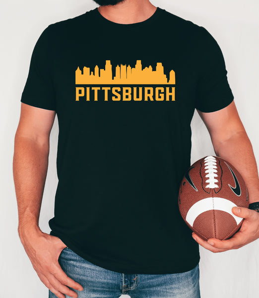 Mens Pittsburgh Shirt, Steelers, Pittsburgh Penguins, Pittsburgh Pirates, Adult Steelers Shirt, Football - TheLifeTeeCo