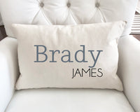 Personalized Baby Pillow, Nursery Pillow, Name Pillow, Baby Shower Gift, New Baby Gift - TheLifeTeeCo