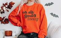Oh My Gourd Becky, Sweatshirt, Fall, Halloween, Comfy, Cozy, Sweater - TheLifeTeeCo