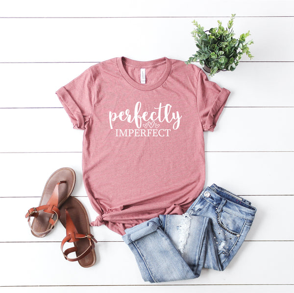 Perfectly Imperfect, Christian Tshirt, Perfectly Imperfect Shirt - TheLifeTeeCo