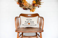 Welcome to the Pumpkin Patch, Home Grown, Apple Cider, Hayrides, Fall Pillow, Fall Decor, Halloween, Autumn, Leaves, Home Decor - TheLifeTeeCo