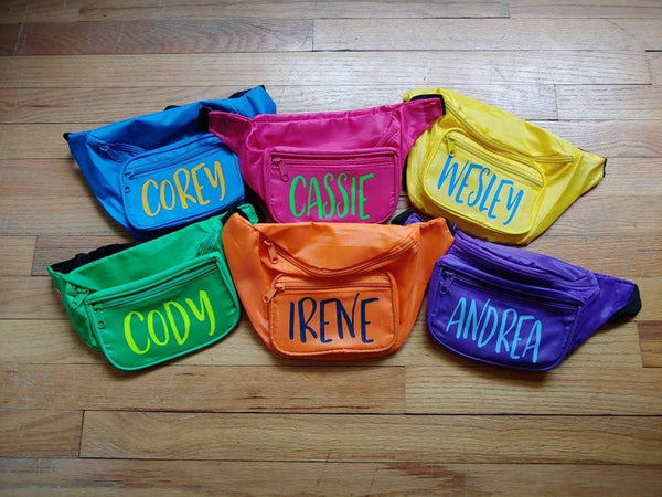 Custom Fanny Packs - Fanny Packs for Event - Fanny Packs with Names - Family Reunion - TheLifeTeeCo