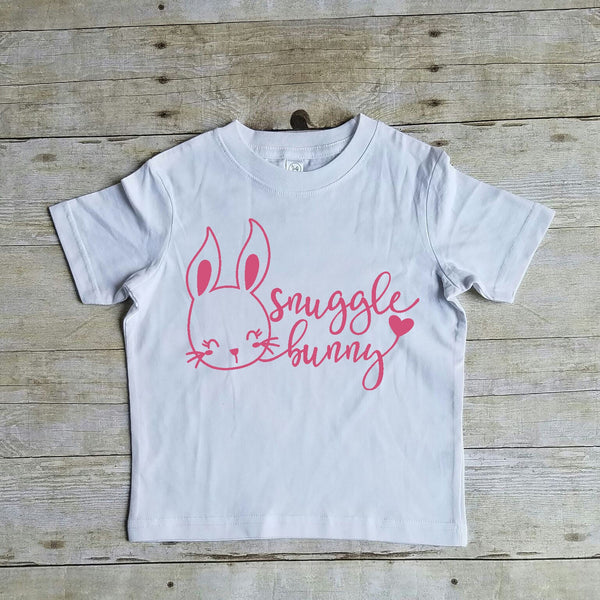 Snuggle Bunny Shirt, Toddler Easter Shirt, Cute Easter Shirt, Easter Bunny Shirt, Girls Easter Shirt, Toddler Girl Easter Shirt